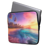 Tropischer Traum Laptopschutzhülle (Vorderseite Links)