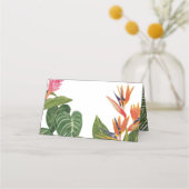 Tropischer Traum Platzkarte (Rückseite)