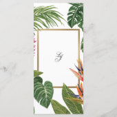 Tropischer Traum Programm (Rückseite)