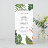 Tropischer Traum Programm (Stehend Vorderseite)