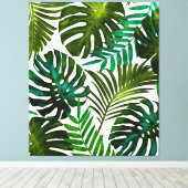 Tropischer Traum V2 Leinwanddruck (Insitu (Holzboden))