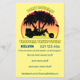 Tropischer Trip Flyer