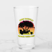 Tropischer Trip Glas (Vorderseite)