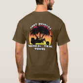 Tropischer Trip T-Shirt (Rückseite)