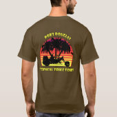 Tropischer Trip T-Shirt (Rückseite)