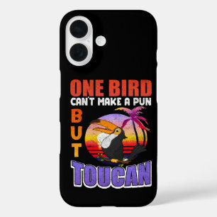 Tropischer Tukan Vogel Vintage Lustiger Tukan Voge iPhone 16 Hülle