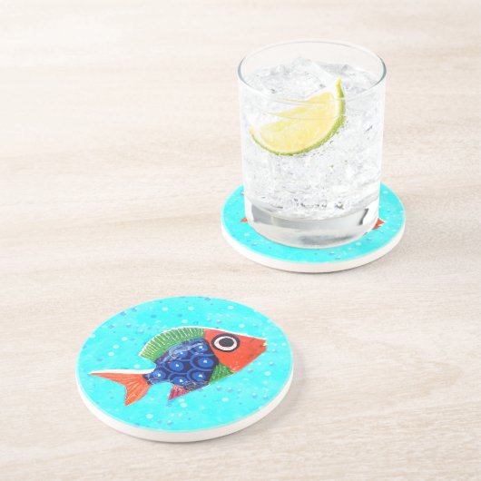 Tropischer Untersetzer (Seite)