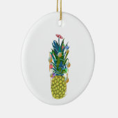 Tropischer Urlaub Ananas Weihnachtsschmuck (Rechts)
