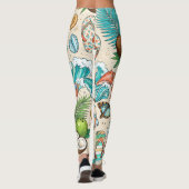Tropischer Urlaub. Leggings (Rückseite)