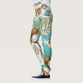 Tropischer Urlaub. Leggings (Links)