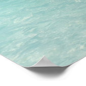 Tropischer Urlaub Poster (Ecke)