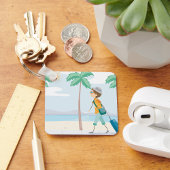 Tropischer Urlaub Reisende Spaß Beach Reisen Schlüsselanhänger