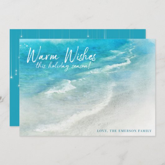 TROPISCHER URLAUB | Weihnachten oder Hanukkah (Vorne/Hinten)