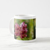 Tropischer Vanda-Orchid-Cluster Kaffeetasse (Vorderseite Links)