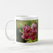 Tropischer Vanda-Orchid-Cluster Kaffeetasse (Links)