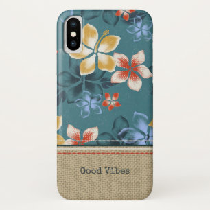 Tropischer Vintage Hawaiian Islands Surfer Case-Mate iPhone Hülle