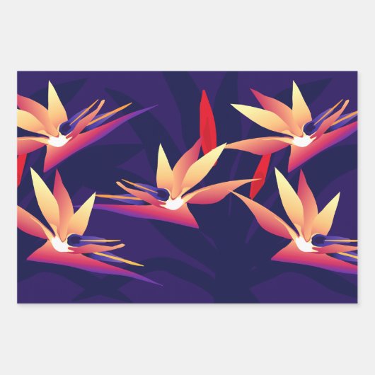 Tropischer Vogel des Paradieses Geschenkpapier Set (Vorderseite 2)