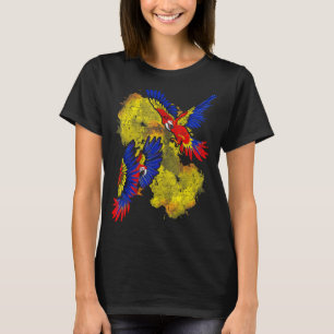 Tropischer Vogel-Dschungel T-Shirt
