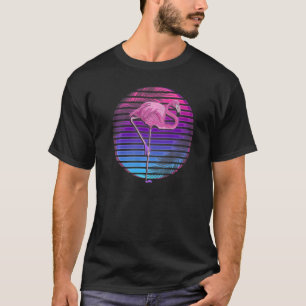 Tropischer Vogel Exotische Tiere Retro Vaporwave P T-Shirt