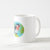 Tropischer Vogel Kaffeetasse (VorderseiteRechts)