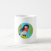 Tropischer Vogel Kaffeetasse (Mittel)