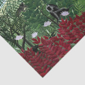 Tropischer Wald mit Affen Rousseau Kunst und Kultu Seidenpapier (Ausschnitt)