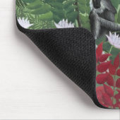 Tropischer Wald mit Monkeys, 1910 (Öl auf Mousepad (Ecke)