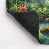 Tropischer Wald Mousepad (Ecke)
