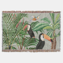 Tropischer Wald & Toucan Birds Decke