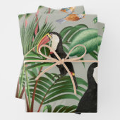Tropischer Wald & Toucan Birds Geschenkpapier Set (Beispiel)