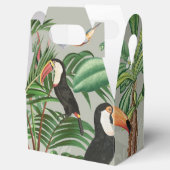 Tropischer Wald & Toucan Birds Geschenkschachtel (Geöffnet)