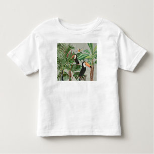 Tropischer Wald & Toucan Birds Kleinkind T-shirt