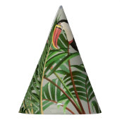 Tropischer Wald & Toucan Birds Partyhütchen (Links)