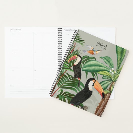 Tropischer Wald & Toucan Birds Planer (Anzeige)