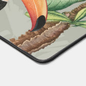 Tropischer Wald & Toucan Birds Schreibtischunterlage (Ecke)
