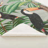 Tropischer Wald & Toucan Birds Sherpadecke (3/4)
