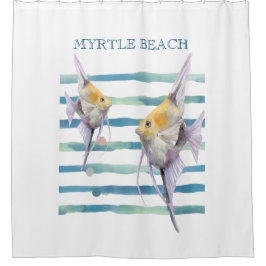 TROPISCHER WASSERFANG, FERIENHAUS DUSCHVORHANG