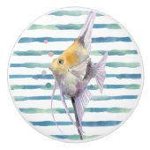 TROPISCHER WASSERFANG, FERIENHAUS KERAMIKKNAUF (Vorderseite)