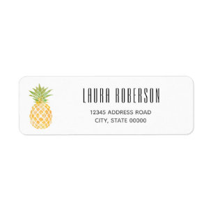 Tropischer Wasserfarbengelber Ananas-Stift