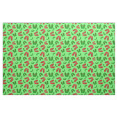 Tropischer Weihnachtsstrand Flip Flops und Holly Stoff (Fat Quarter (45,7 x 55,9 cm))