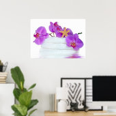 Tropischer Wellness-Center Poster (Heimbüro)