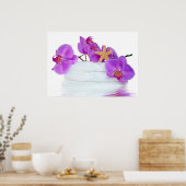 Tropischer Wellness-Center Poster (Küche)