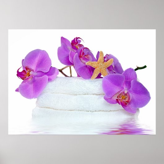 Tropischer Wellness-Center Poster (Vorne)