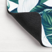 Tropischer Winter Mousepad (Ecke)