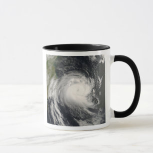 Tropischer Wirbelsturm Favio, das Mosambik sich Tasse