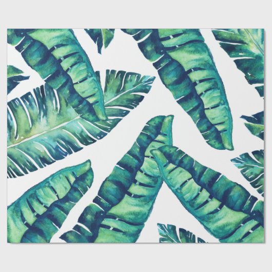 Tropischer Zauber Geschenkpapier (Flach)