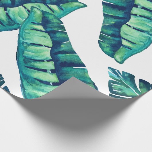 Tropischer Zauber Geschenkpapier (Ecke)