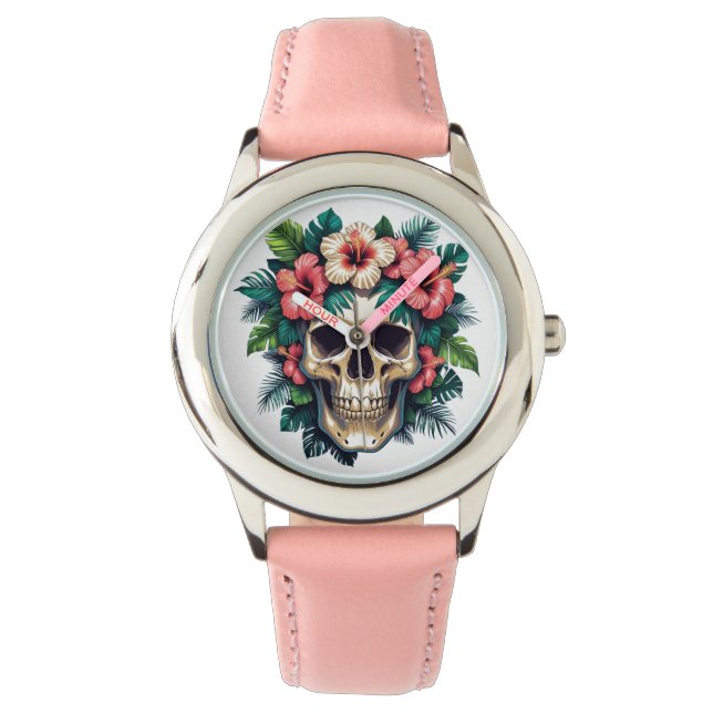 Tropischer Zerfall: Blut und Knochen Armbanduhr (Vorderseite)