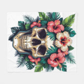 Tropischer Zerfall: Blut und Knochen Fleecedecke (Vorderseite (Horizontal))