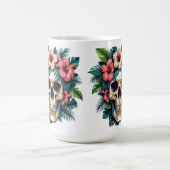 Tropischer Zerfall: Blut und Knochen Kaffeetasse (Mittel)